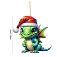 thumbnail image 2 of Ndcxsfigh Estatua Bebé Dragón Acrílico Hecho A Mano Figuras Dinosaurios Dibujos Animados (azul Marino), 2 of 9