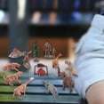thumbnail image 4 of Juguetes Educativos para Modelo de Prehistórica de 12 piezas conjunto Zulema Figuras de animales de granja, 4 of 8