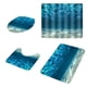 thumbnail image 2 of Cortina de Ducha para Baño, Juego de Cuatro Piezas, Alfombrilla de Inodoro En Forma de U, Tapete para Puerta, Tapiz Corto con 12 Ganchos, 2 of 7