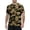 #02Camouflage, variant on Men's Camo Print Quick Dry T‑Shirt Summer Crew Neck Short Sleeve Outdoor Fishing Fitness Sports Top Red M