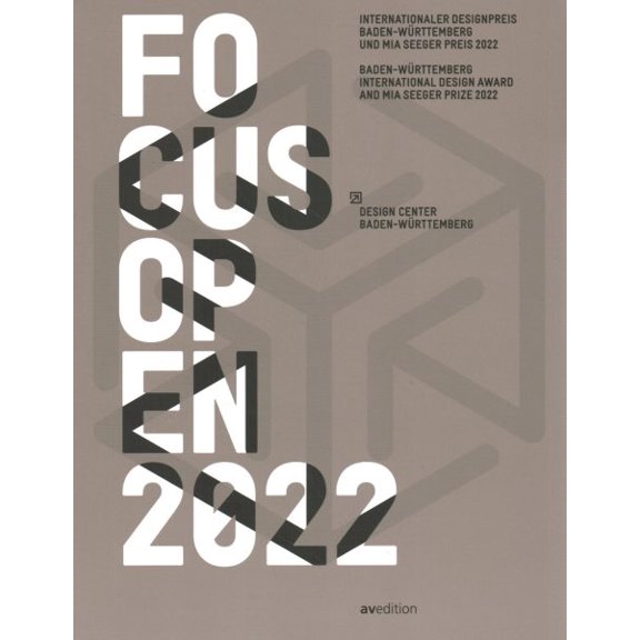 Pre-Owned Focus Open 2022 : Baden-Wrttemberg International Design Award and Mia Seeger Prize 2022 (Paperback)