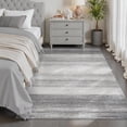thumbnail image 2 of VUNATE 4'x6' Area Rugs for Living Room Washable Rugs Modern Abstract Area Rug Soft Contemporary Neutral Carpet Indoor Rug for Bedroom Dining Room Office Foldable Nonslip Rug Light Gray, 2 of 5