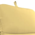 thumbnail image 4 of Sunbrella 22" x 74" Yellow Rectangle Chaise Lounge Outdoor Seating Cushion, 4 of 10