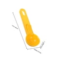 thumbnail image 2 of PAMINGONO Small Cookie Scoop Ice Cream Scoop Yellow PP Spring Loaded Mechanism for Households 1Set, 2 of 8