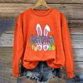 thumbnail image 3 of EGNMCR Easter T-shirt Imprimé T-Shirts Graphiques pour Femmes T-Shirts pour Femmes T-shirt à Col Rond pour Femmes Easter Imprimé Haut à Manches Longues Chandails T-Shirts pour Femmes, 3 of 4