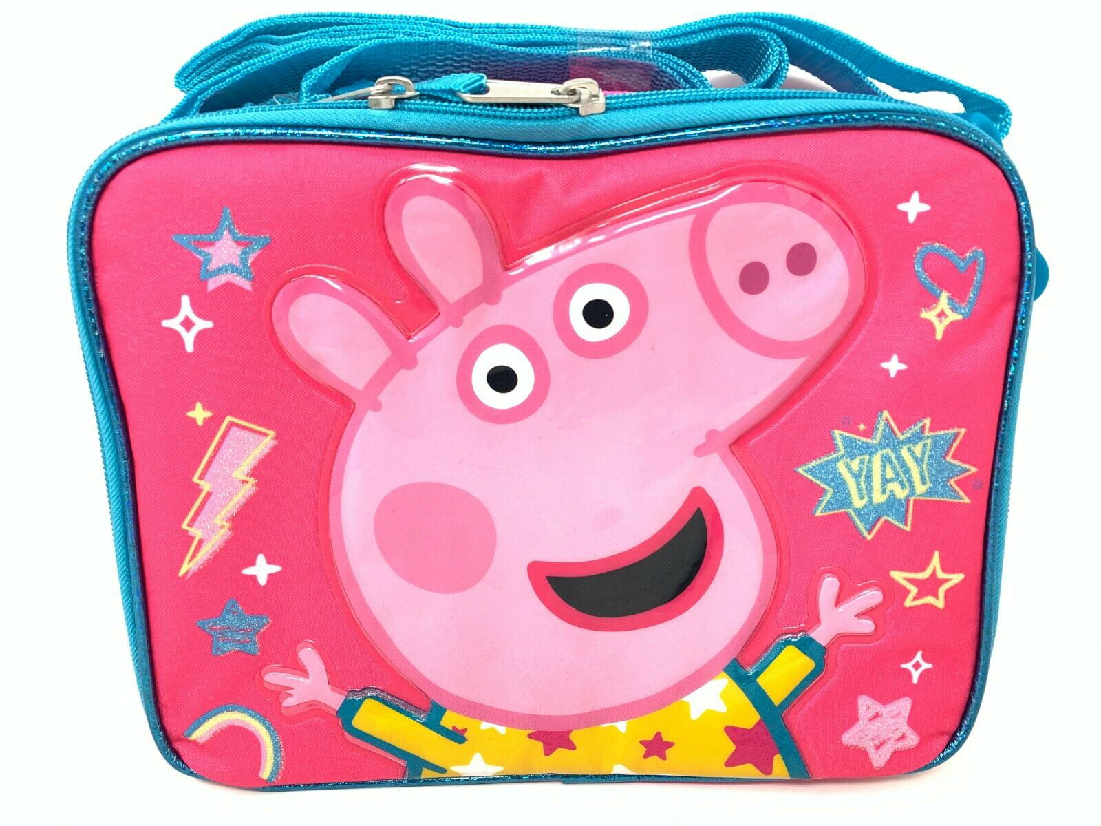 Girl's pink 'Peppa Pig' insulated lunch box