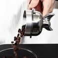 thumbnail image 4 of For Coffee Grinder Dosing Funnel For 51/58mm Diameter Tamper Portafilters Easy To Clean Efficient Dosing Precise Dosing Silver 51mm, 4 of 9
