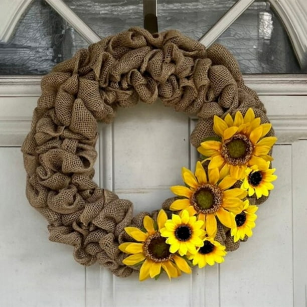 Flores Artificiales XWSHYW Decoración Colgante con Girasol de Verano