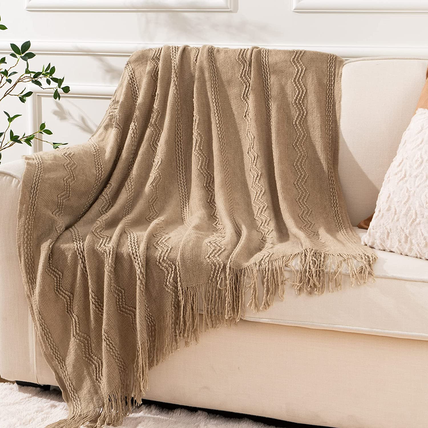 Tan throw blanket walmart hotsell
