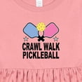 thumbnail image 4 of Inktastic Crawl Walk Pickleball Girls Baby Dress, 4 of 5