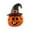 Orange, variant on Classic Harvest Halloween Pumpkin Head Scene Decor, Indoor Home Tabletop Haunted House Trick Or Treat Spooky Party Vibe, Weatherproof Reusable Craftsmanship Display For Holiday Family Guests