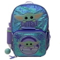 thumbnail image 3 of Set de mochilas Mandalorian Baby Yoda Girls con lonchera y robot, 3 of 5