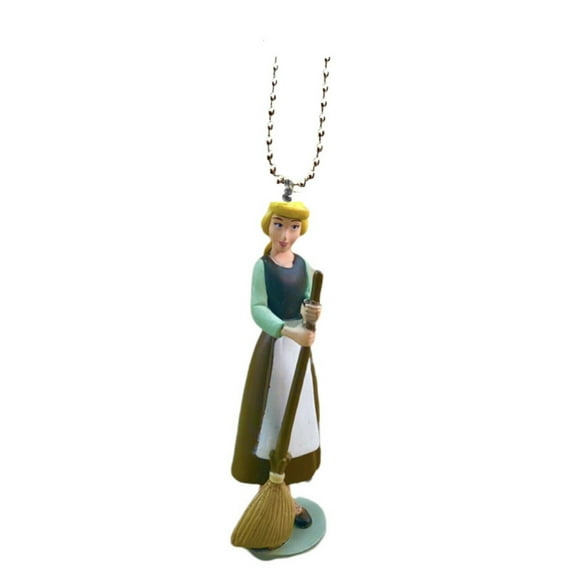 Cinderella In Rags Keychain Dangler Ornament Figure Charm Pvc Figurine 4” Gift