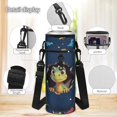 thumbnail image 5 of Yspwyqan Kids Backpack Matching Lunch Box Set, Cute Dinosaur Backpack Set for Boys Ages 8-15, Double Zip Front Pocket Daypack for Middle School Travel Hiking, 5 of 7
