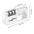 thumbnail image 3 of DPTALR Kitchen Four In One Sharpener Knife Scissor Purpose Ceramic Sharpener Rod Multi Functional Kitchen Knife Handheld Sharpener Stone, 3 of 7