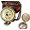 Style-5, variant on Ocean Instruments Instruments Brass Compass Engraved Gift for Son, Grandson, Daughter, Baptism, Confirmation Communion Godson Church Graduation Day - Isaiah40:31