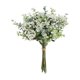 thumbnail image 2 of Ramo de aliento de bebé artificial para boda, arreglo floral de mano para decoración del hogar, accesorio de fotografía, centro de mesa de 35x25 cm, 2 of 6