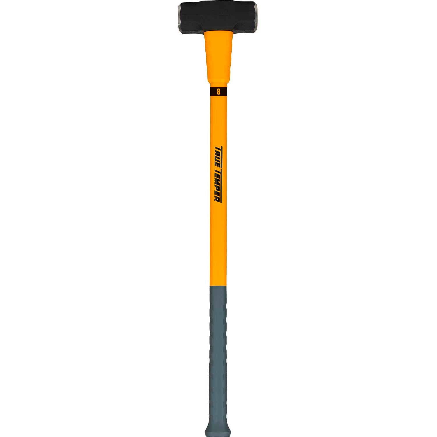 True Temper 20184900 8 Lb TOUGHSTRIKE â¢ Sledge Hammer With 35" Fiberglass Handle