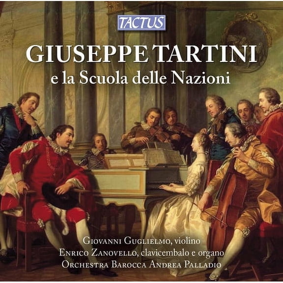 Giovanni Guglielmo - Giuseppe Tartini & the Schoo - Music & Performance - CD