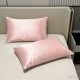 thumbnail image 1 of Fundas de almohada de terciopelo Sobres Estilo 2 pack • Fundas refrescantes para almohadas de verano • Ropa de cama suave para el pelo y vegana para suavizar arrugas, 1 of 6