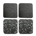 thumbnail image 1 of Alfombrilla de goma para entrenamiento de gimnasio de oficina de goma impermeable con aislamiento acústico de 4 piezas Sharpla Tapetes de cinta deportiva, 1 of 8