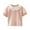 Pink, variant on Esaierr 1-10T Girls Short Sleeve Shirts Cotton Tops T Shirts for Kids Baby Summer Crewneck Cute Casual Tees Solid Colour Versatile Bottom Shirt for Girls