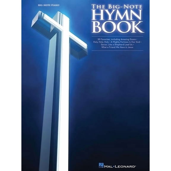 Hal Leonard The Big Note Piano Hymn Book