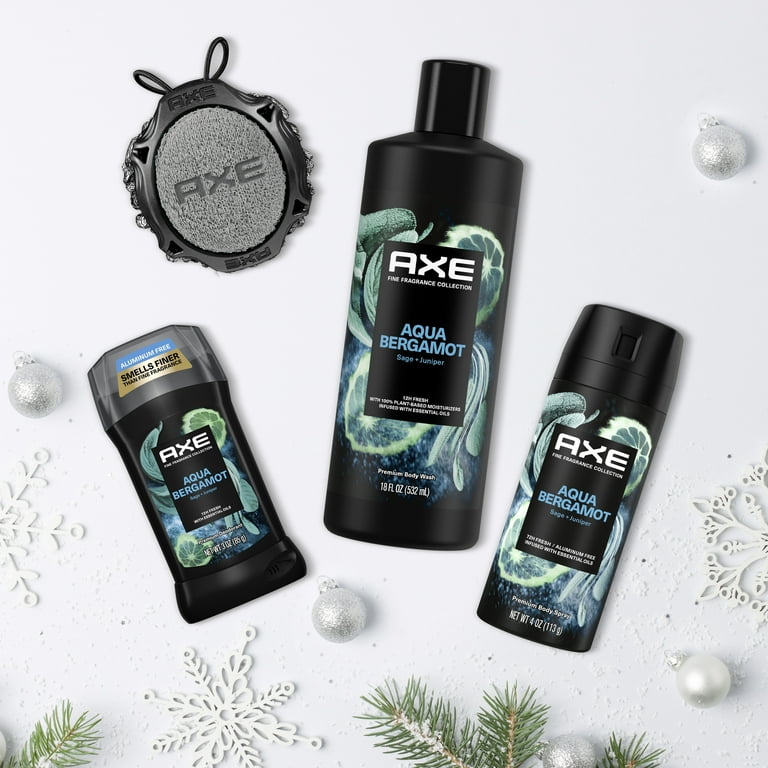 Axe Men's Gift Set Body Wash Deodorant Spray Antiperspirant Stick