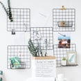 thumbnail image 4 of 3 Pcs Wire Baskets,Wall Grid Panel Hanging Wire Basket,Wall Storage and Display Basket for Cabinet & Pantry Organization, 4 of 7