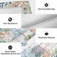 thumbnail image 6 of Outdoor Rug 3x5 ft Coral Seagrass Outdoor Large Area Rug Non Slip Rubber Eucalyptus Starfish Shell Wood Front Door Mat RV Rug Camping Carpet Patio Outdoor Rugs for Backyard Balcony Deck Porch Indoor, 6 of 9