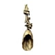 thumbnail image 2 of dita en forma de del té s de trompeta de metal delicado de café para del té Utensilio R perfecl Pala para granos de café, 2 of 4