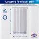 thumbnail image 2 of Forro de cortina de ducha CLOROX Premium Waterproof 54 x 78 cm, 2 of 9