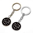 thumbnail image 1 of 2 Pack Time Gemstone Glass Pendant Keychain, Mother's Day Gift, 1 of 4