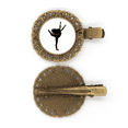 thumbnail image 1 of Danseuse de Danse Sportive Performance Art Coiffure Broche Coiffure Clip Barrette, 1 of 3