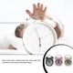 thumbnail image 2 of Matsuzay Reloj despertador de Metal con doble campana, luz nocturna silenciosa para el hogar, redondo, Vintage, de escritorio, ruidoso, hogar, cocina, Electrodomésticos Rosa Matsuzay HA082568-02, 2 of 6