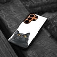 thumbnail image 4 of WIRESTER Shockproof Soft Rubber Cover Case for Samsung Galaxy S26 Ultra 6.9" 2026, Black Bombay Kitten Cat, 4 of 5