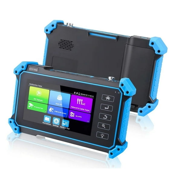 4K CCTV Camera Tester 8MP AHD CVI TVI CVBS IP Camera Tester HD Display Video Monitor 5.4 Inch IPS Touch Screen IPC Tester Tool ,Video Surveillance Testing