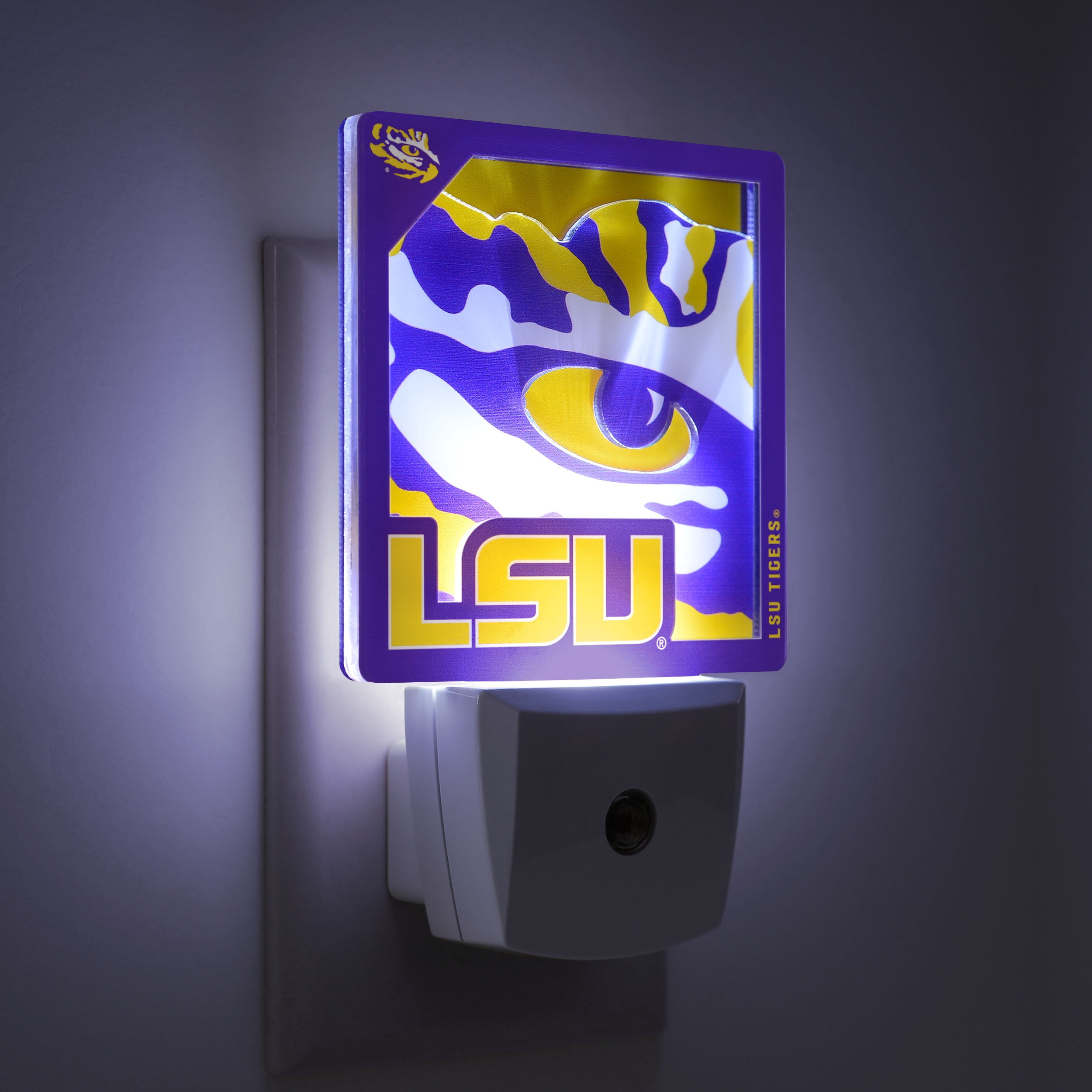 LSU Tigers Logo Series Nite Light