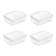 thumbnail image 2 of FYBTO 4pcs Frozen Meat Box Good Sealing Food Grade Refrigerator Storage Container Food Preservation Organizer Box-0906, 2 of 5