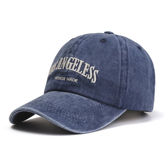 HNMKIU Stylish Embroidered Hop Trucker Hat for Sun and Casual Wear Navy,One Size