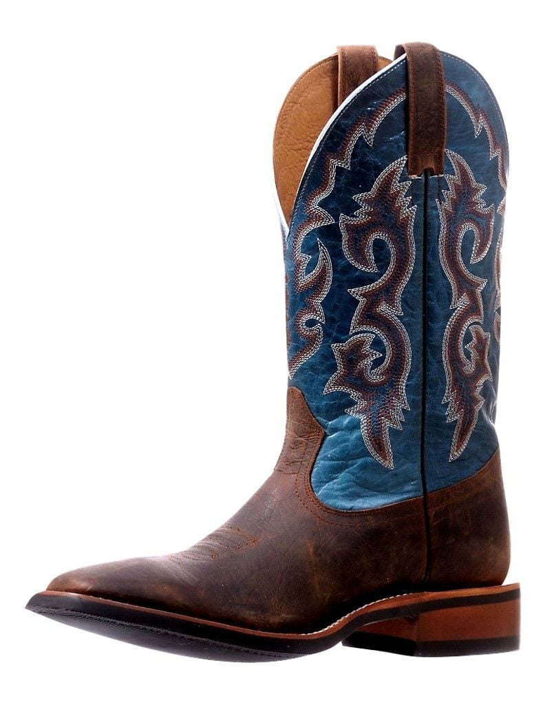 dark blue cowboy boots