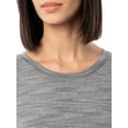 thumbnail image 4 of Fruit of the Loom Women's Soft and Breathable Short Sleeve Crew Top & Pajama Short Set, Sizes S-4X, 4 of 10