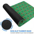 thumbnail image 6 of Long Mouse Pads for Desk,Green Bigfoot and Campfire Pattern Desk Mats on Top Of Desks, Desk Mouse Pad Extra Large with 3mm Non-Slip Base and Stitched Edge for Gaming,Office,Work,Home 35.4"x15.7", 6 of 6