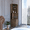 Brown, variant on Wooden Cabinets, Storage Cabinet 71" H, Four Internal Shelves, Three Broom Hangers, White, White Living Room Cabinets,Particle Board Cabinets With Doors, Furniture Primary Living Space Cabinets