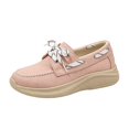 thumbnail image 2 of Willtoo Women's Low Top Canvas Shoes Lace Up Sneakers Lightweight Casual Walking Shoes Comfortable Soft Sole Non Slip Orthopedic Sneakers, 2 of 8
