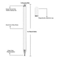 thumbnail image 3 of Stylus Eléctrico Lápiz Capacitivo Magnético Inalámbrico Portátil Cuerpo De Metal Stylus De Dibujo Eléctrico Para Pantalla Táctil Capacitiva Con Una Punta De Repuesto Compatible Para Ipad / Iphone Eigraketly EL014436-01, 3 of 6