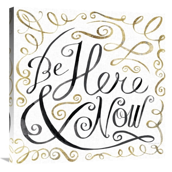 Global Gallery's 'Be Here and Now' By Michael Mullan Stretched Canvas Wall Art
