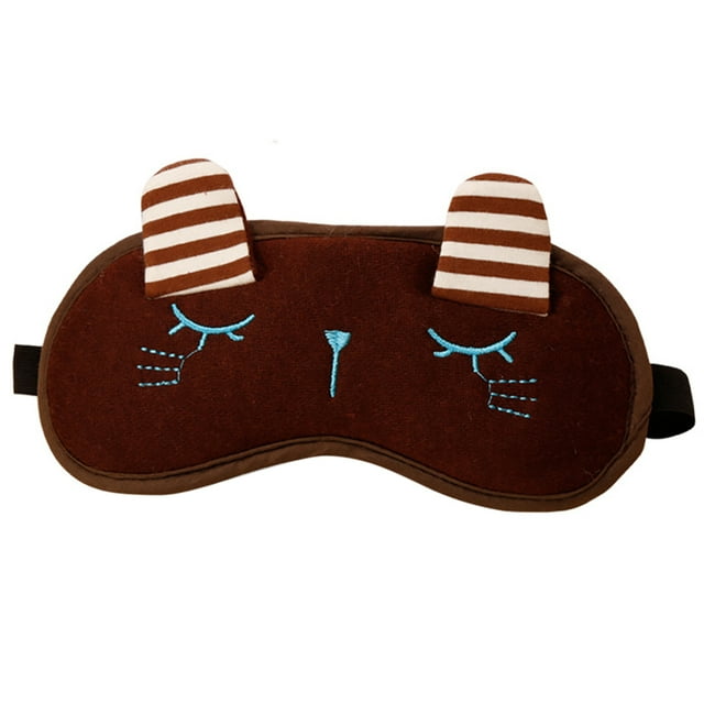 Coofit Eye Mask Rabbit Cute Fun Sleeping Blindfold Sleep Mask Eye Cover with Ice Pack