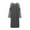 Grey, variant on WBQ Long Nightgowns for Women Round Neck Loungewear Oversized Sleepwear Full Length Pajamas Dress Ultra-Soft Nightshirt with Pocket, S-3XL