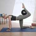 thumbnail image 3 of 2pcs Mini Pelota Para Pilates Yoga De 25 Cm Ejercicio Xtellar negro, 3 of 4